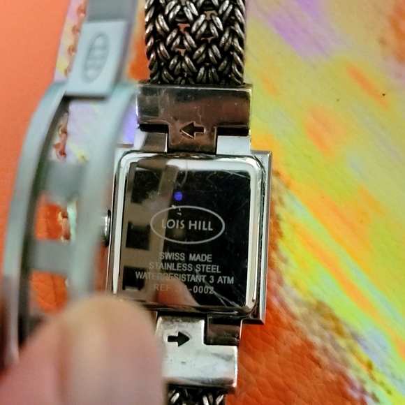 Lois Hill sterling silver watch main image 7
